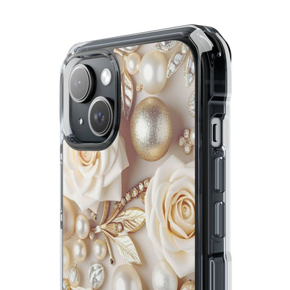 Clear Magnetic Phone Case – Ivory Opulence