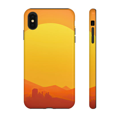Protective Phone Case – Desert Sunrise
