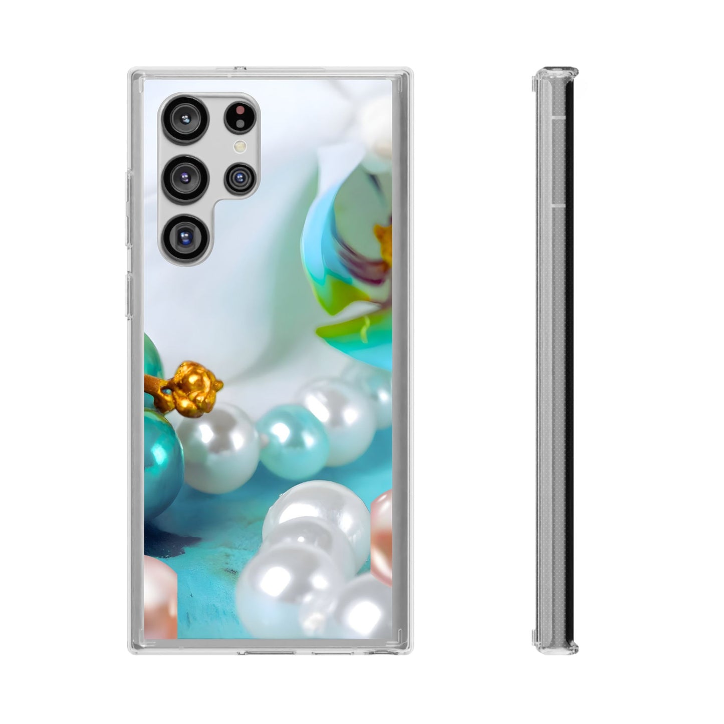 Clear Phone Case – Mermaid's Pearl