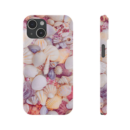Slim Phone Case – Shell Scatter
