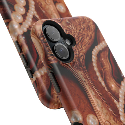 Impact-Resistant Phone Case – Bronze Vanity