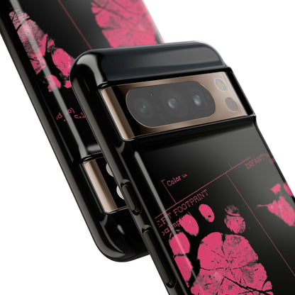 Protective Phone Case – Mom’s Little Pink Footprints