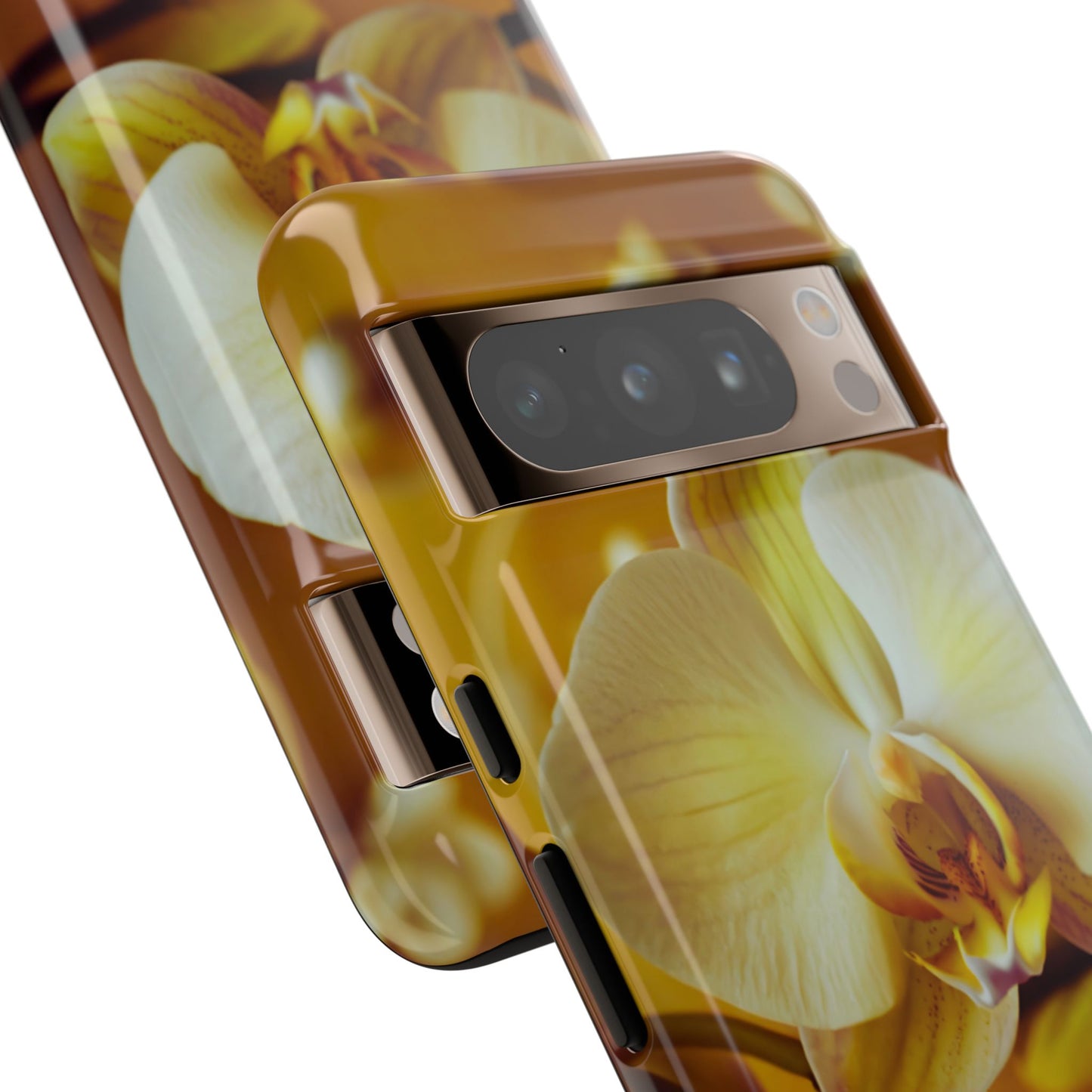 Protective Phone Case – Amber Orchid