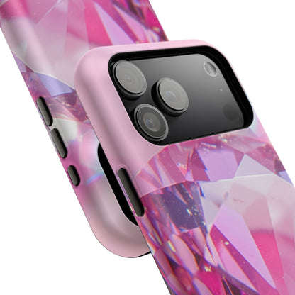 Impact-Resistant Phone Case – Pink Ice