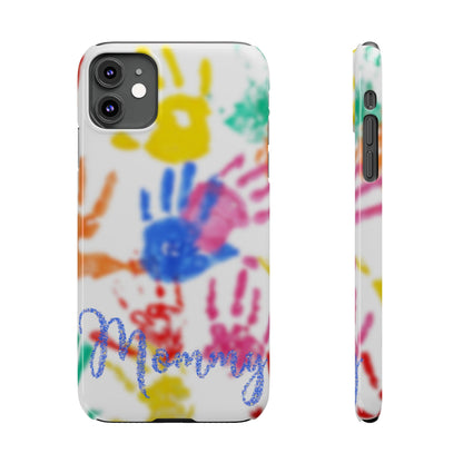 Slim Phone Case – Handprint Memories