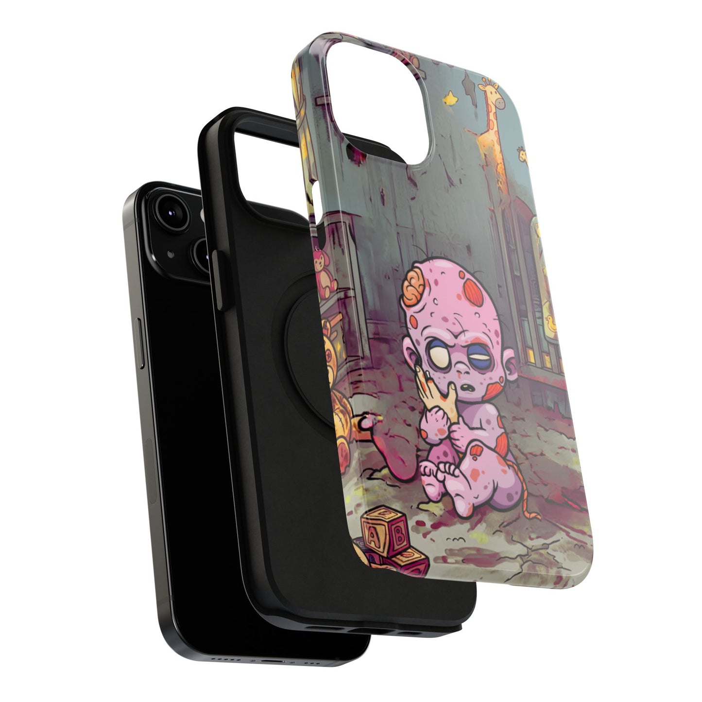 Zombie Baby Phone Case — Cute Creepy Impact-Resistant iPhone Case