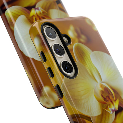Protective Phone Case – Amber Orchid