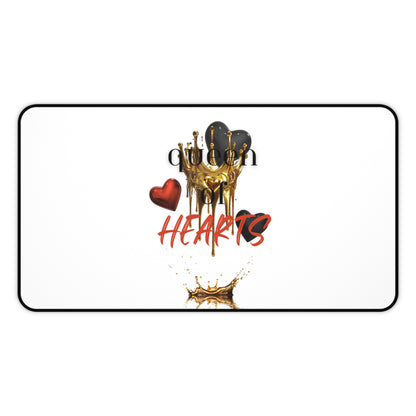 Neoprene Desk Mat – Queen of Hearts