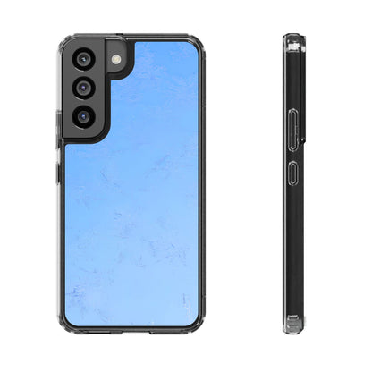 Clear Phone Case – Azure Fade