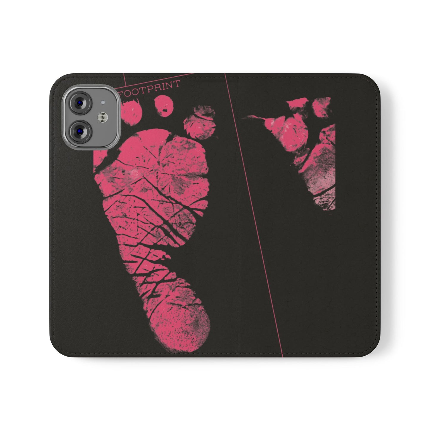 Flip Case – Mom’s Little Pink Footprints