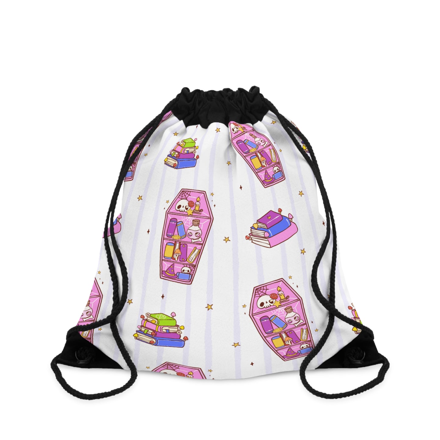 Drawstring Bag – Booked to Death