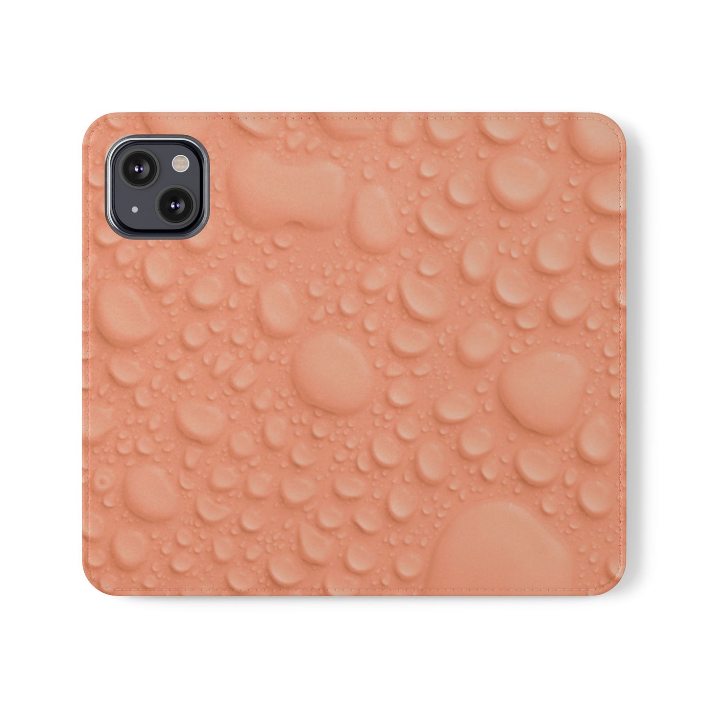 Flip Case - Apricot Rain