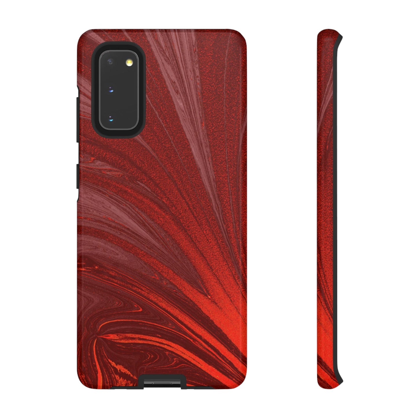 Protective Phone Case – Crimson Current