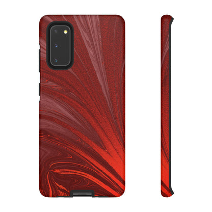 Protective Phone Case – Crimson Current