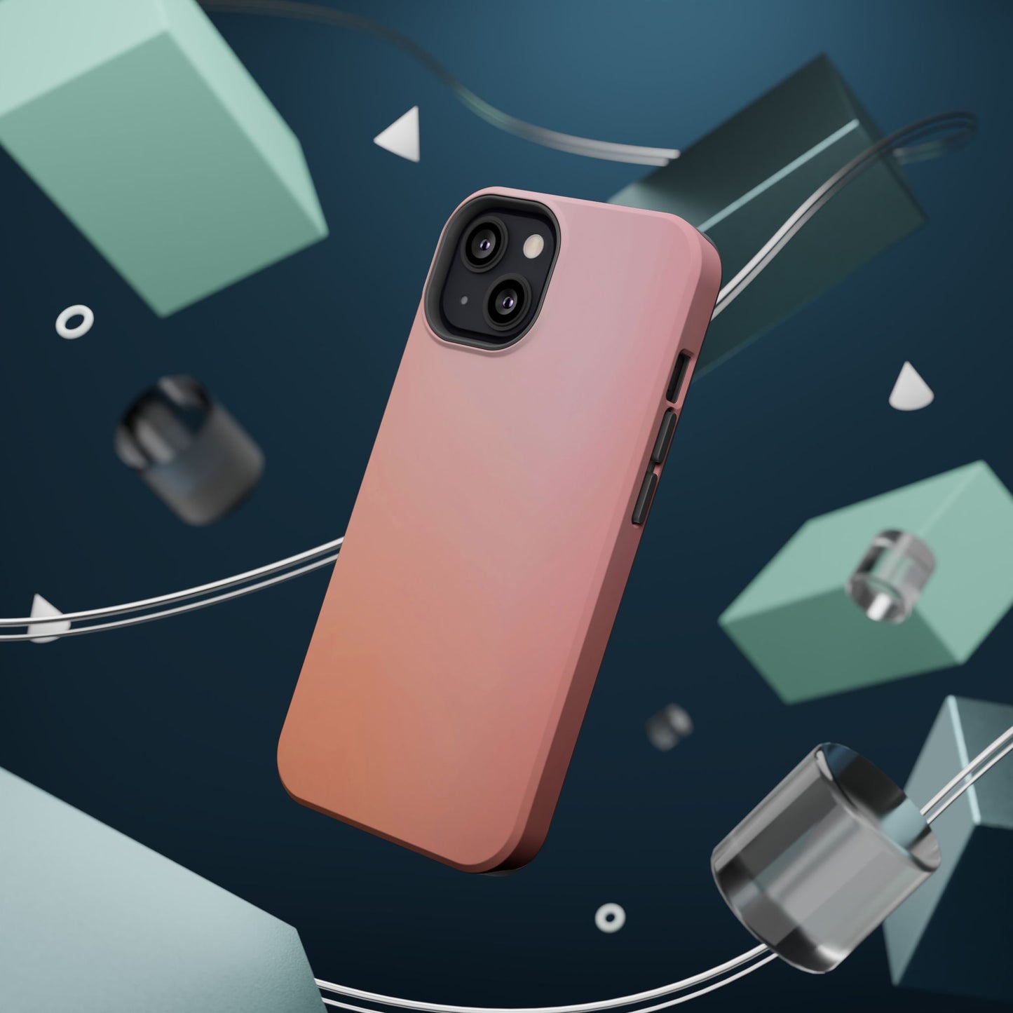 Wireless-Charging Compatible Case – Peachy Calm