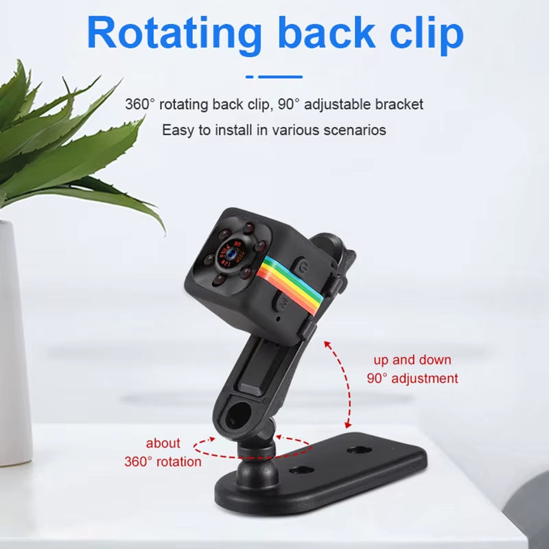 SQ11 Camera 1080P 2MP Surveillance Camera Sports Record Monitor Camcorders Video Protection Remote Surveillance Smart Home