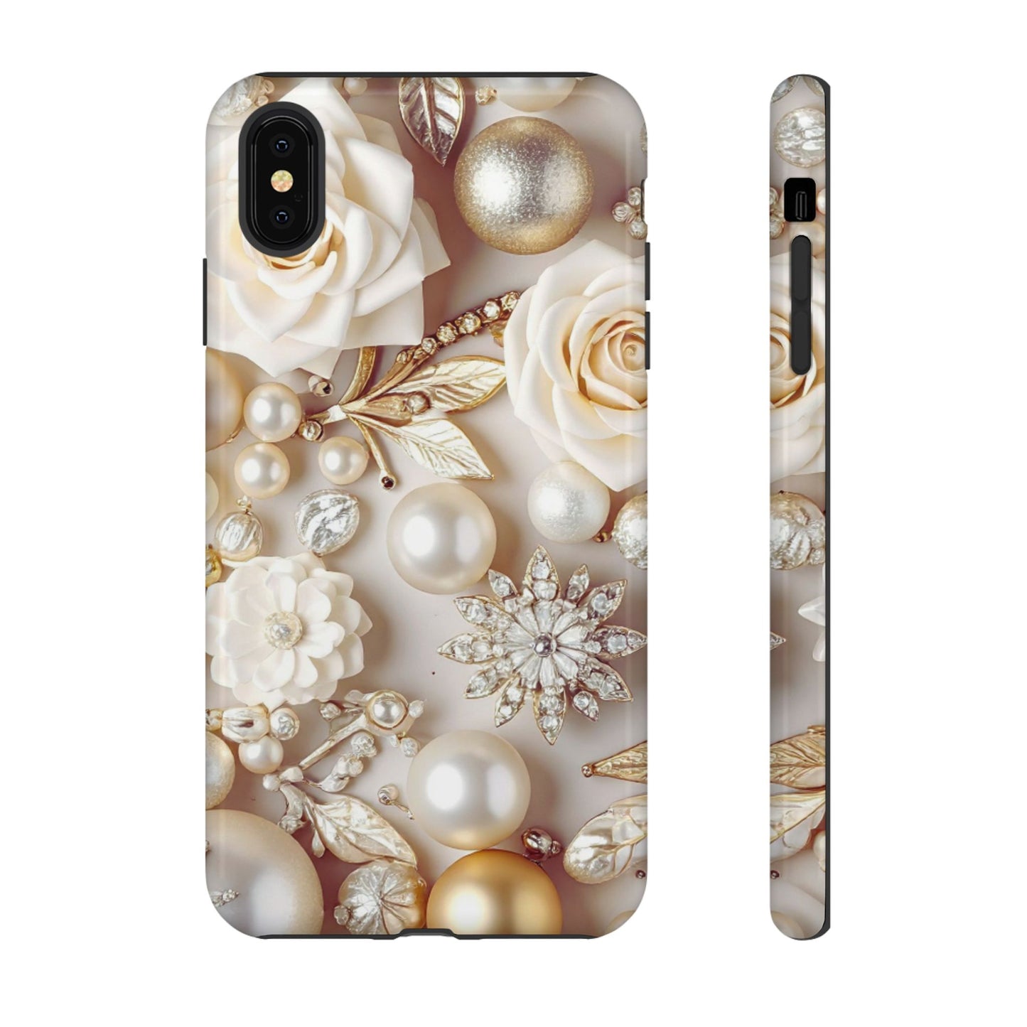 Protective Phone Case – Ivory Opulence