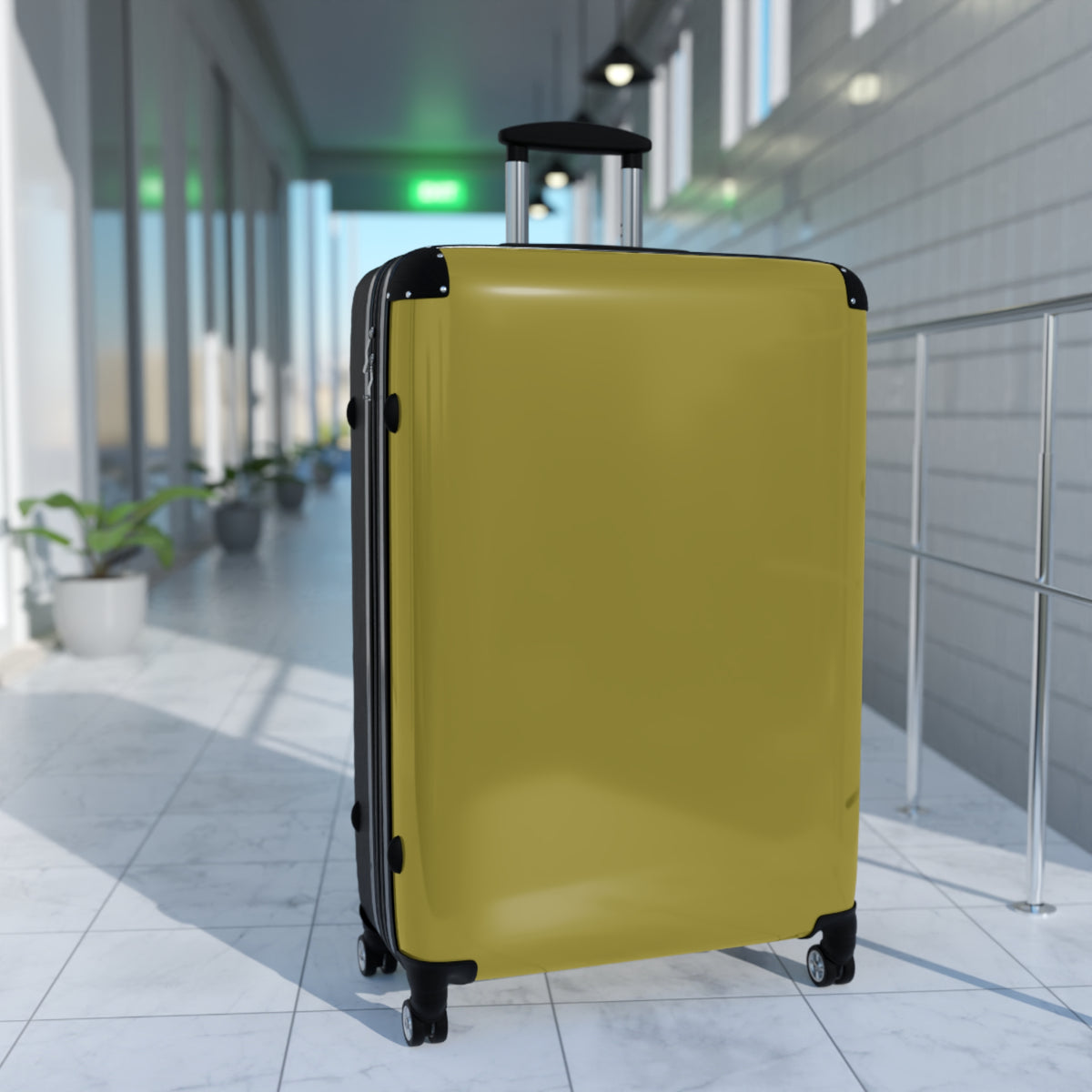 Hardshell Suitcase – Olive Grove