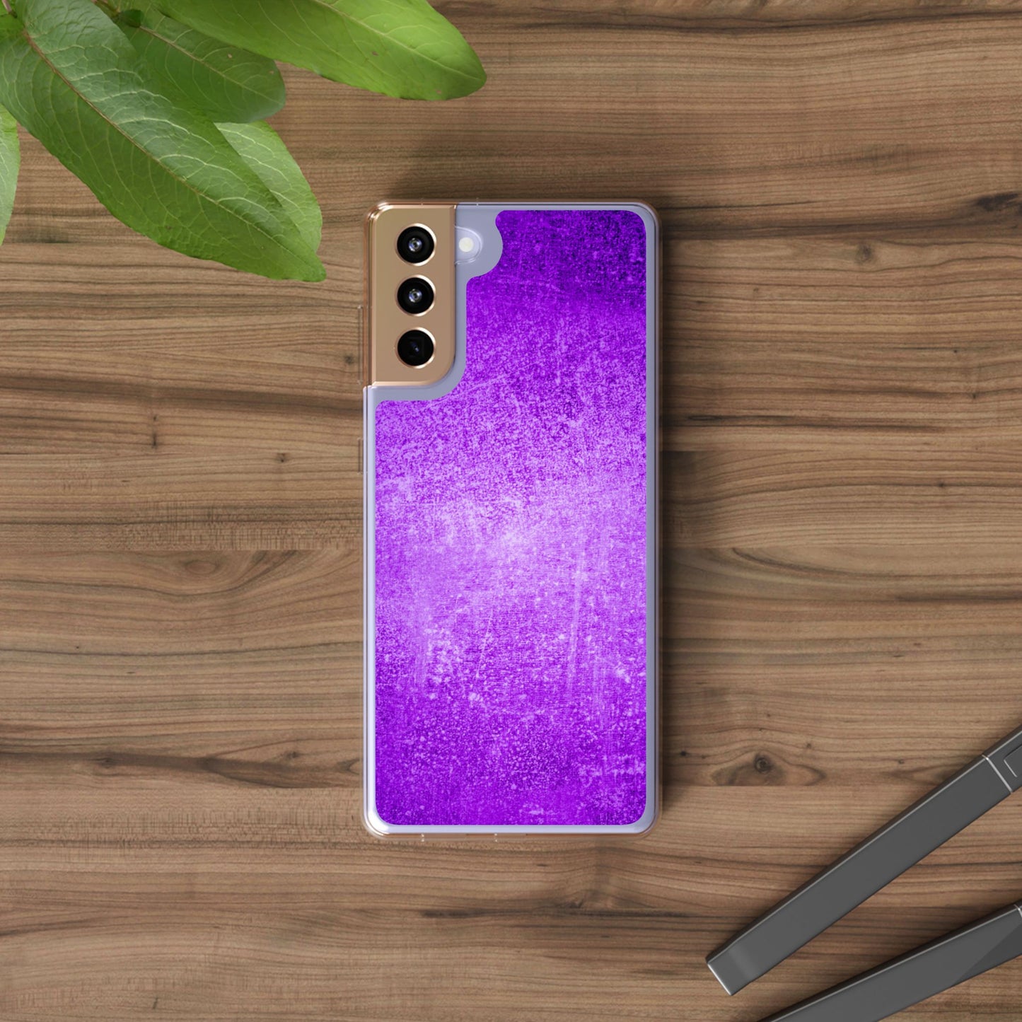 Clear Phone Case – Violet Voltage