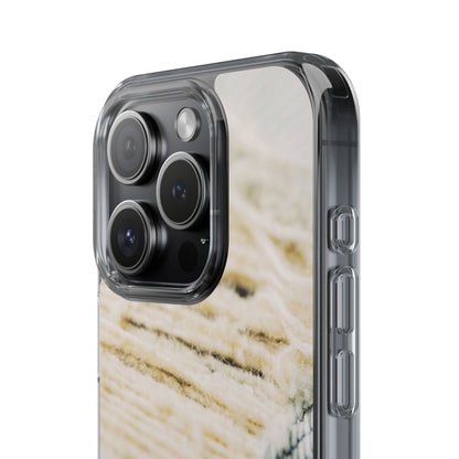 Clear Phone Case – Woven Warmth