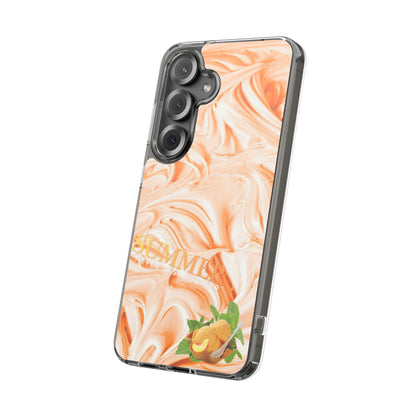 Clear Phone Case – Peach Sorbet