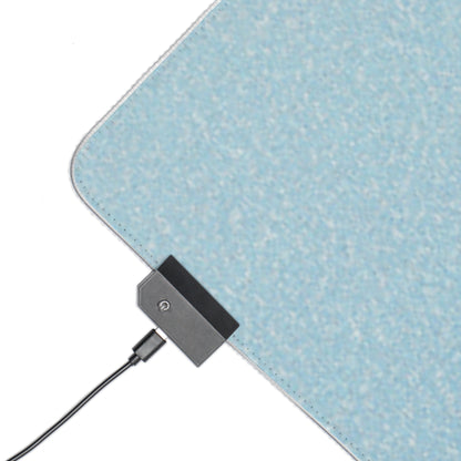 Gaming LED Desk Mat – Blue Whisper