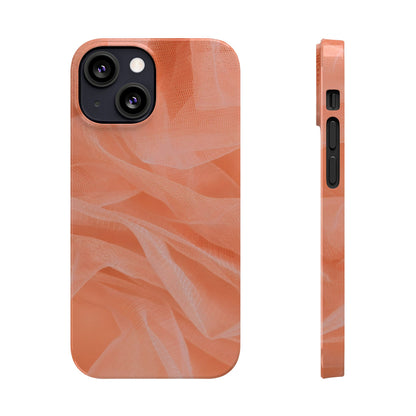 Slim Phone Case – Coral Veil