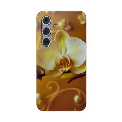 Protective Phone Case – Amber Orchid