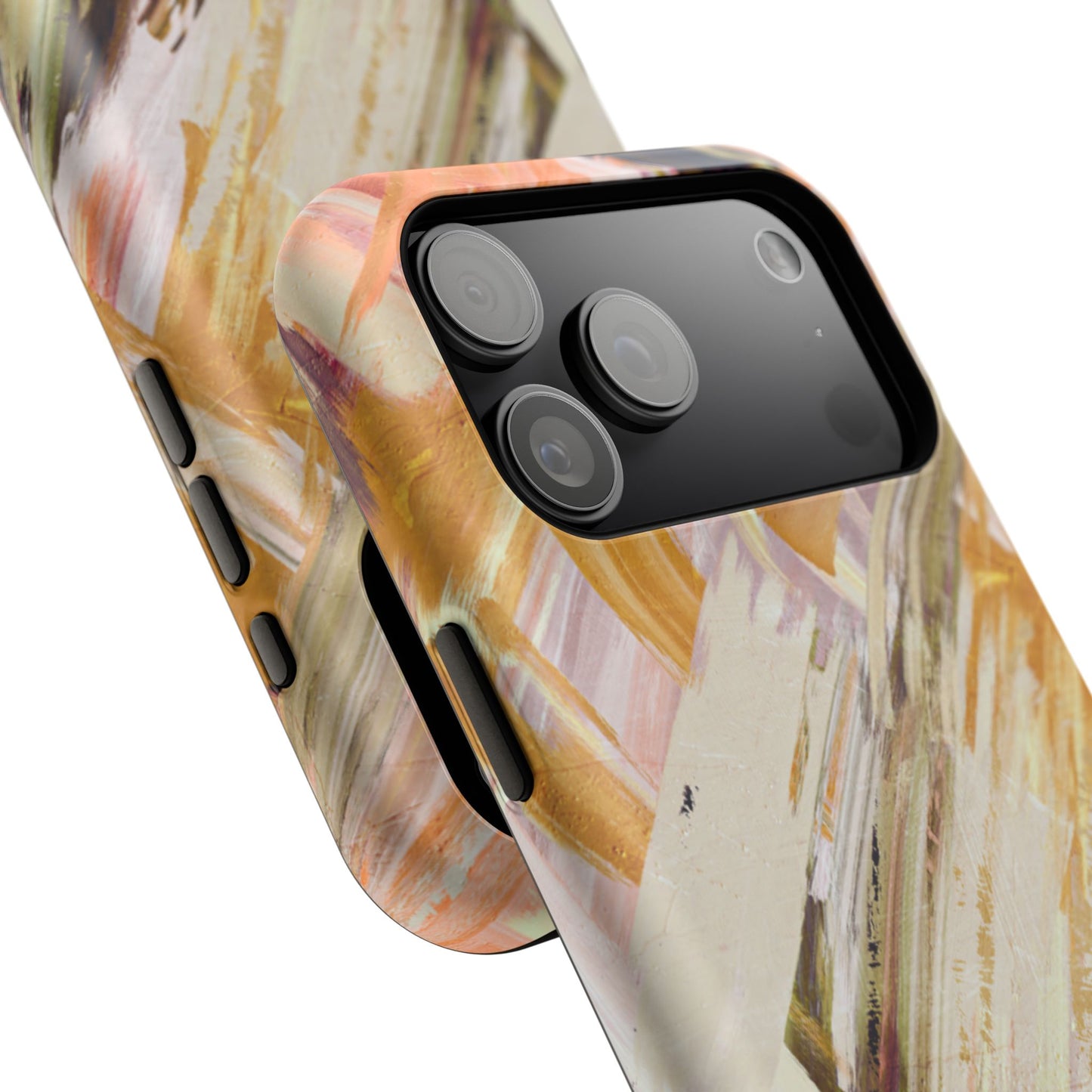 Impact-Resistant Phone Case – Brush & Bronze