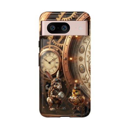 Protective Phone Case – Clockwork Cottontail