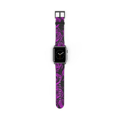 Watch Band – Amethyst Roses