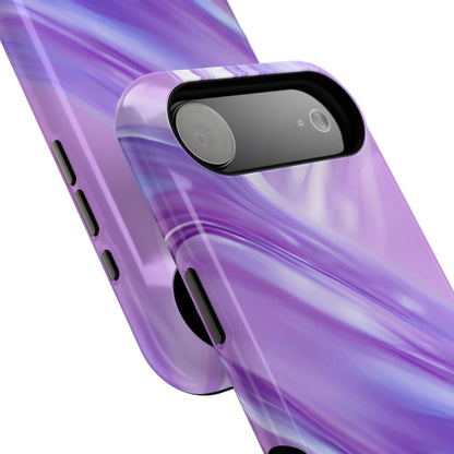 Impact-Resistant Phone Case – Lavender Wave