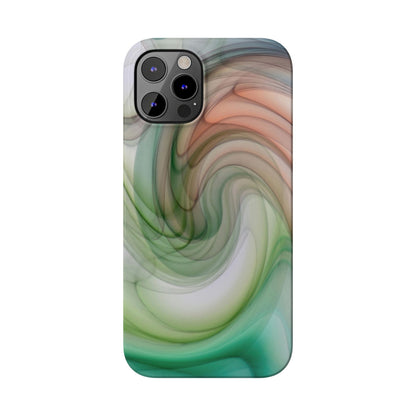 Slim Phone Case – Marble Flow