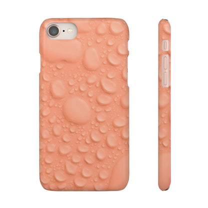 Snap Phone Case – Apricot Rain