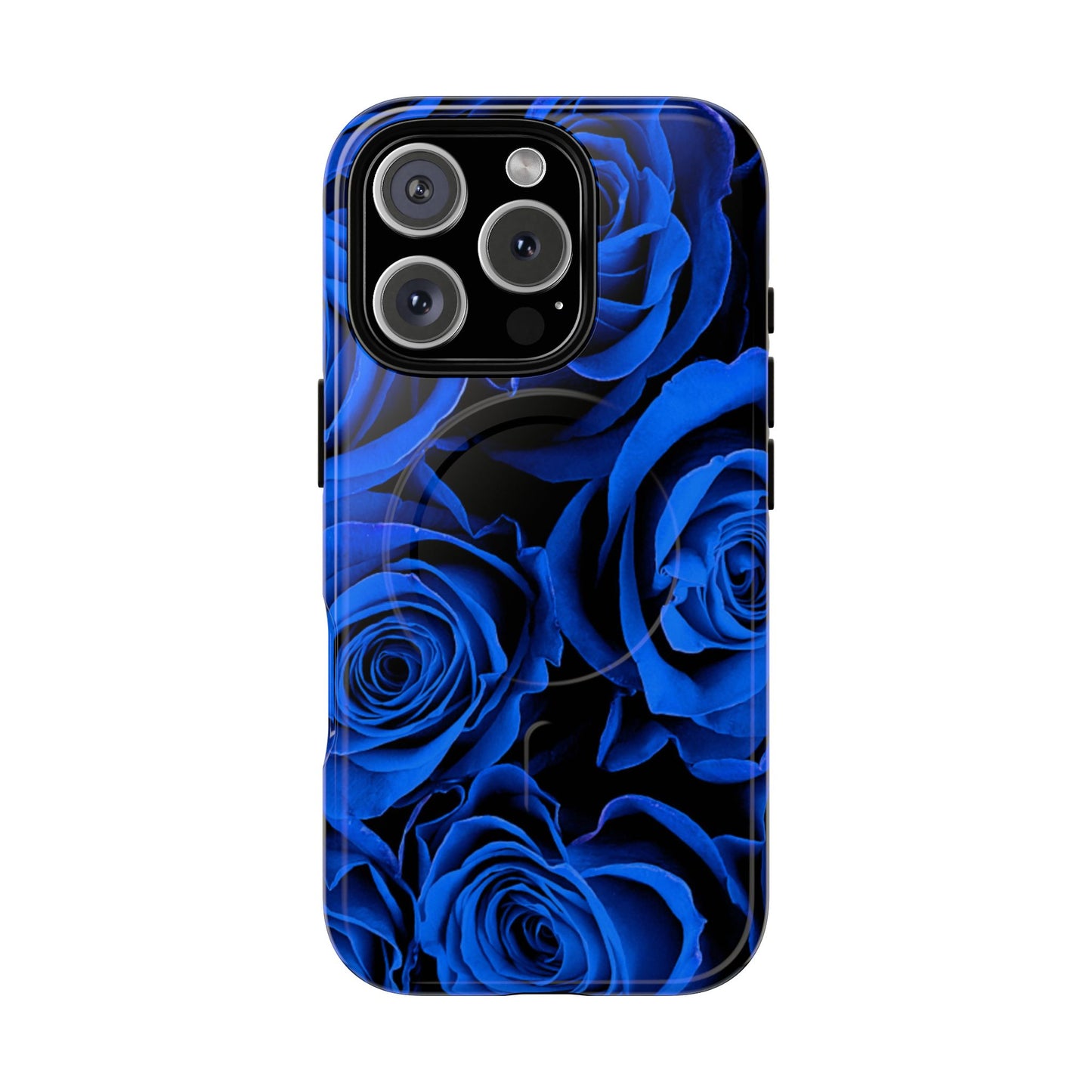 Protective Magnetic Phone Case – Midnight Bloom