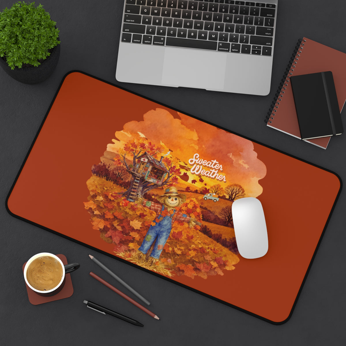 Desk Mat – Sweater Weather