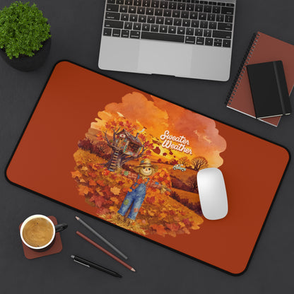 Desk Mat – Sweater Weather