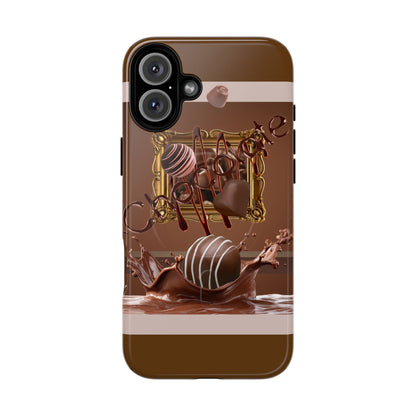 Protective Magnetic Phone Case – Chocolate Truffle