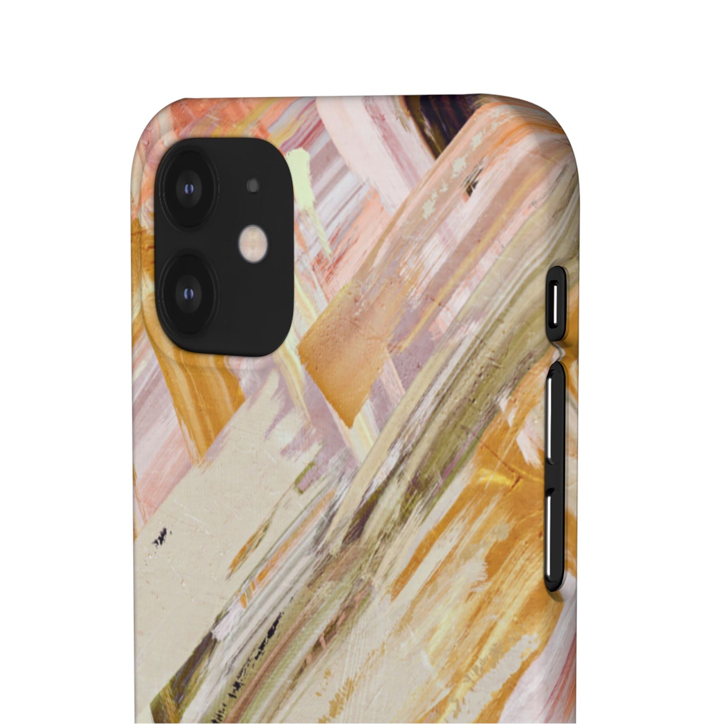 Snap Phone Case – Brush & Bronze