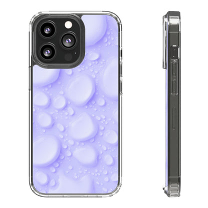 Clear Phone Case – Lilac Dew