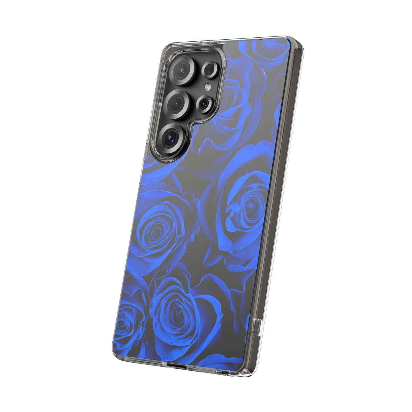 Clear Phone Case – Midnight Bloom