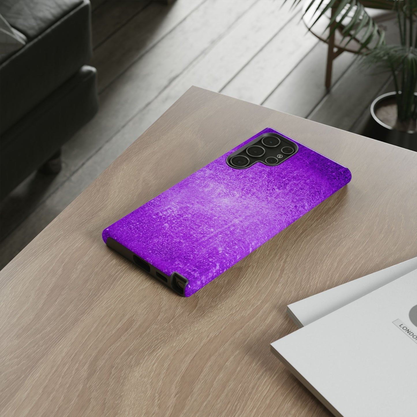 Protective Phone Case – Violet Voltage