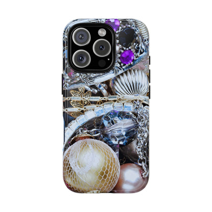 Protective Magnetic Phone Case – Chrome Jewel
