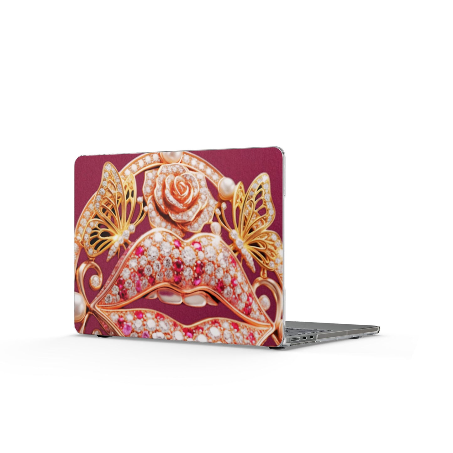 Clear Laptop Case – Kiss of Gold