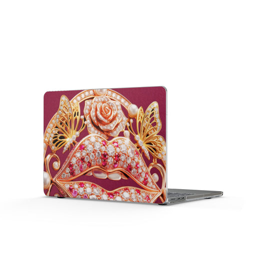 Clear Laptop Case – Kiss of Gold