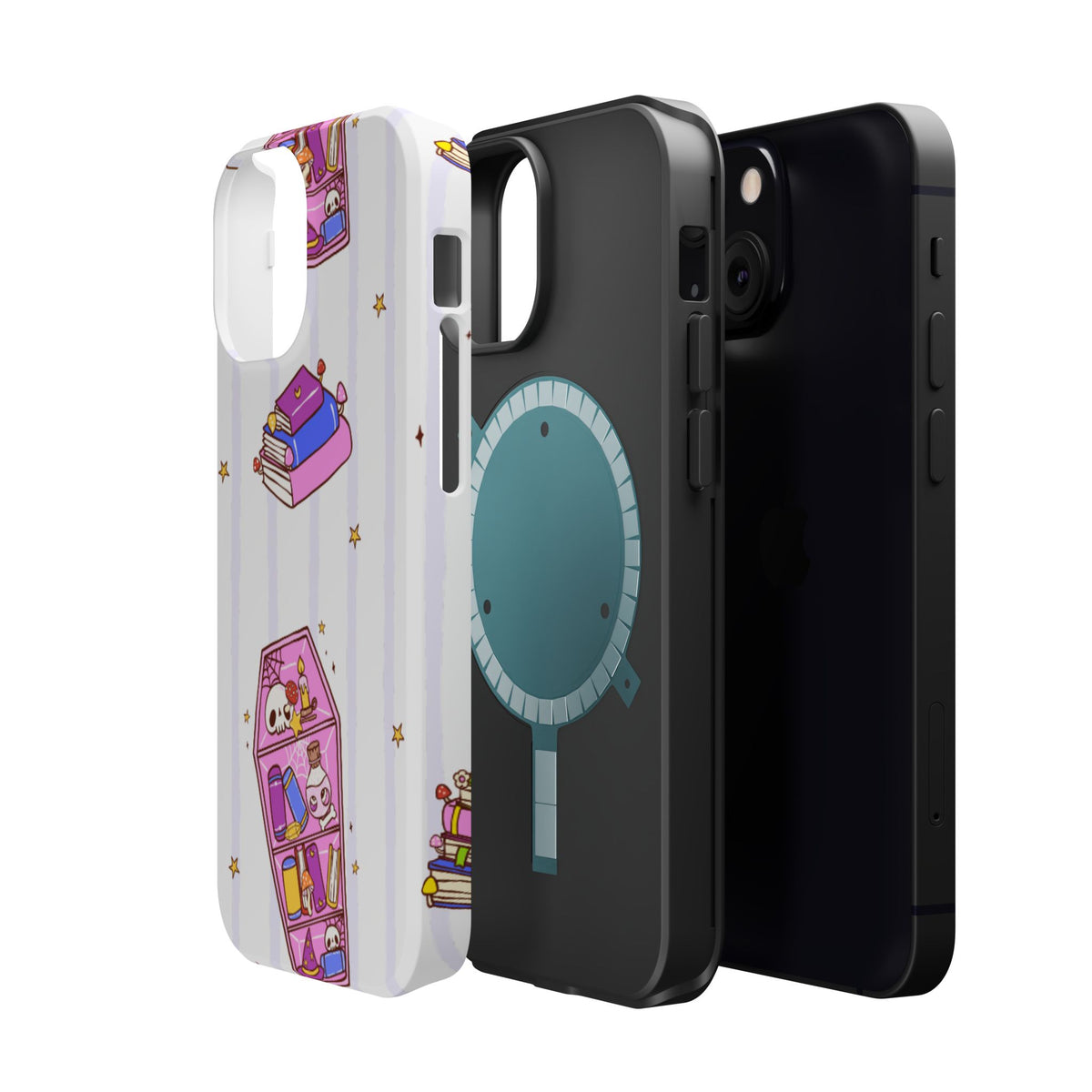 Wireless-Charging Compatible Case – Booked to Death