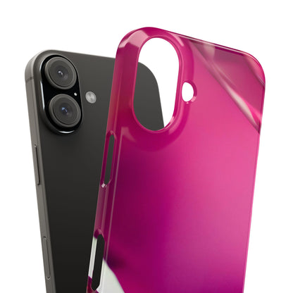 Slim Phone Case – Magenta Motion