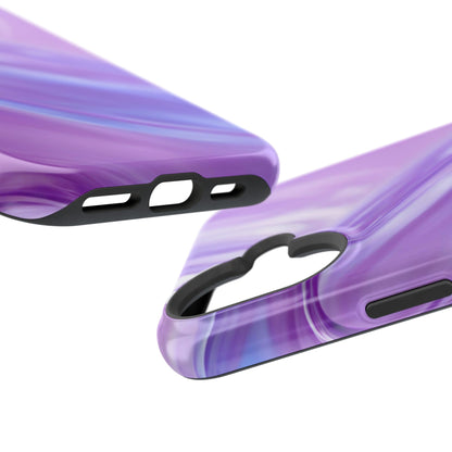 Impact-Resistant Phone Case – Lavender Wave