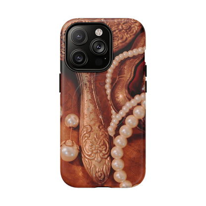 Protective Magnetic Phone Case – Bronze Vanity