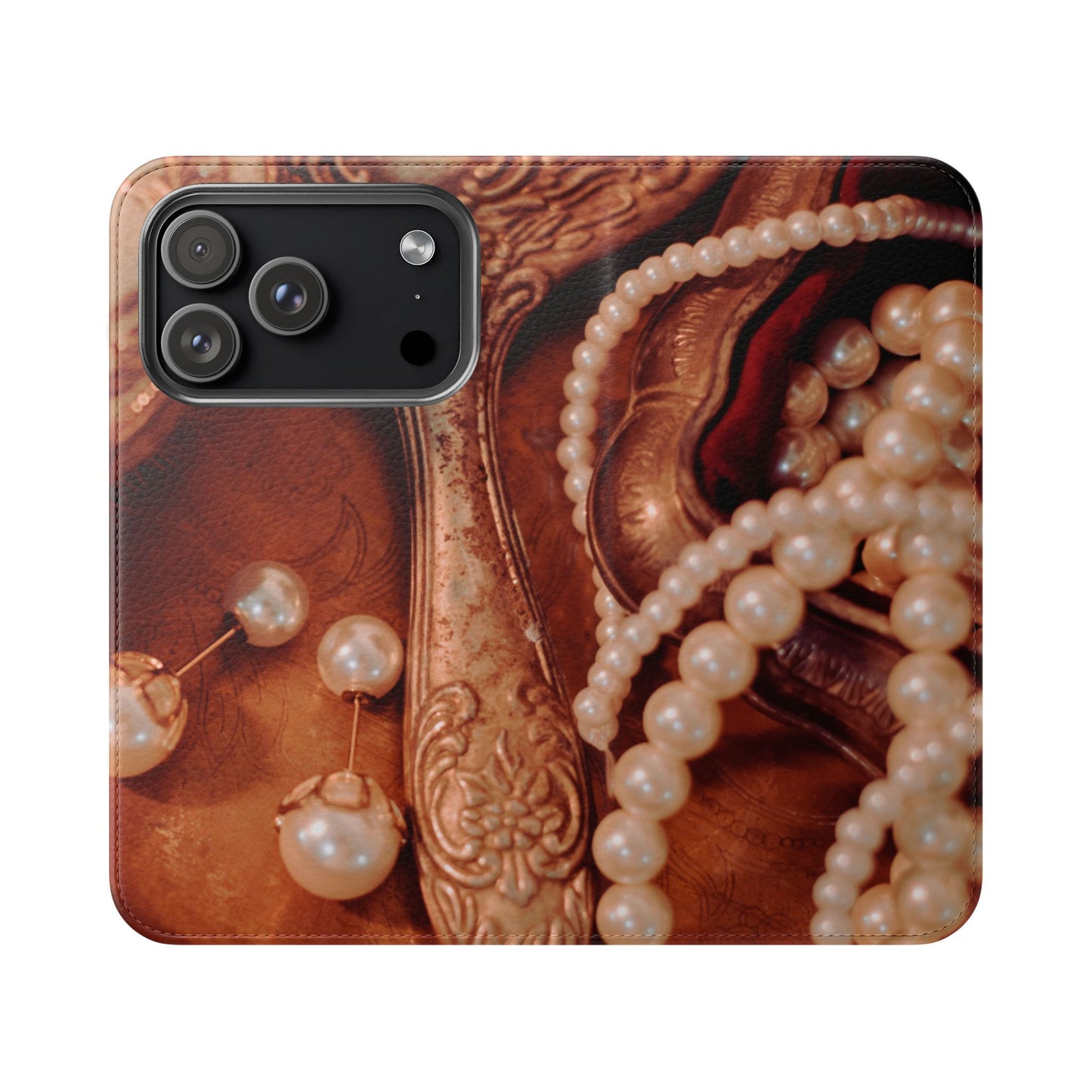 Flip Case – Bronze Vanity